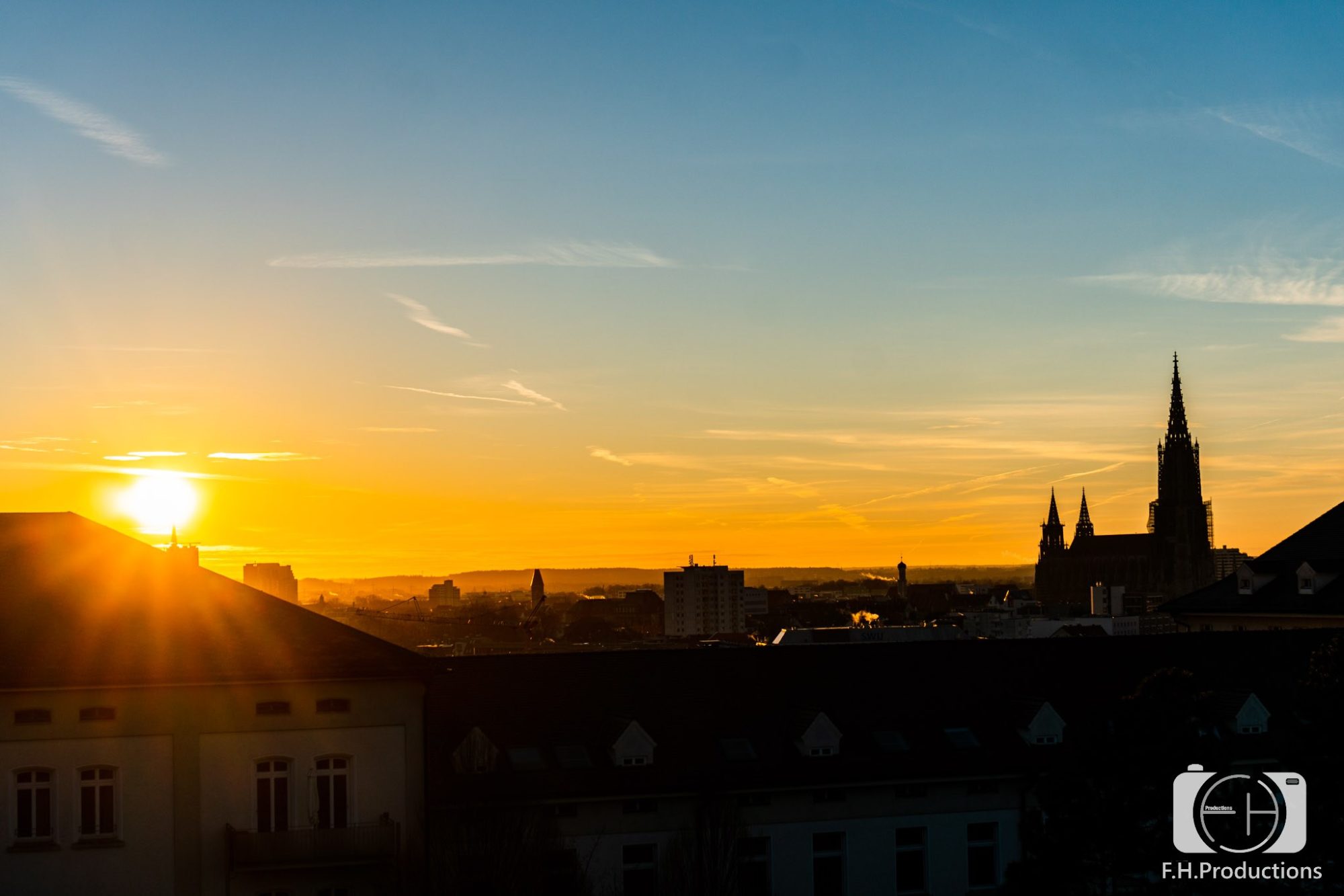 Sonnenaufgang Ulm